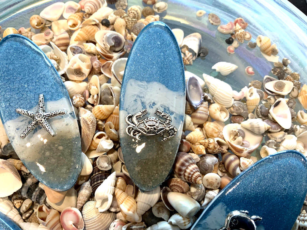 By the Sea Hair Clips