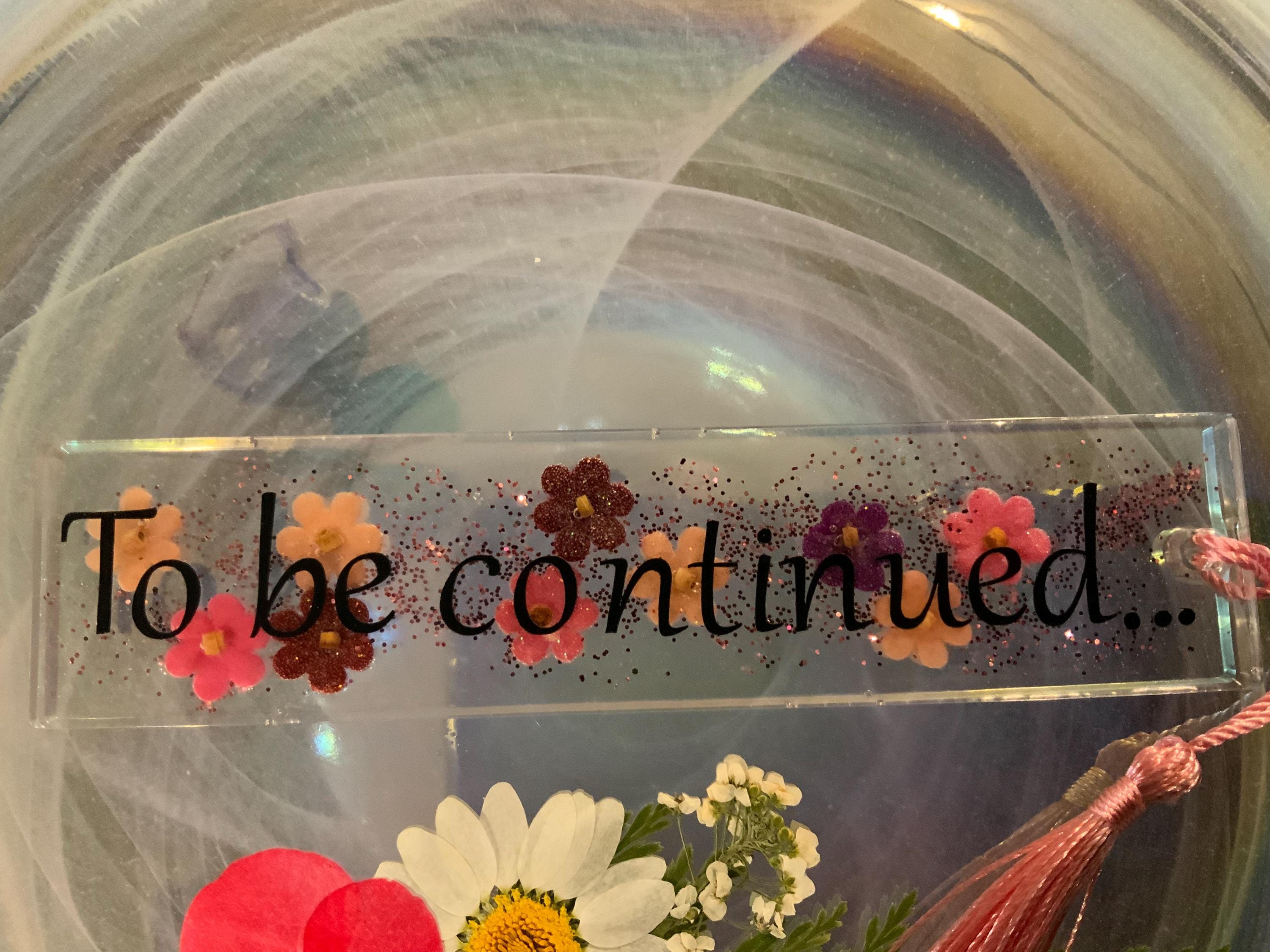 Pink and Red Flower Book Mark