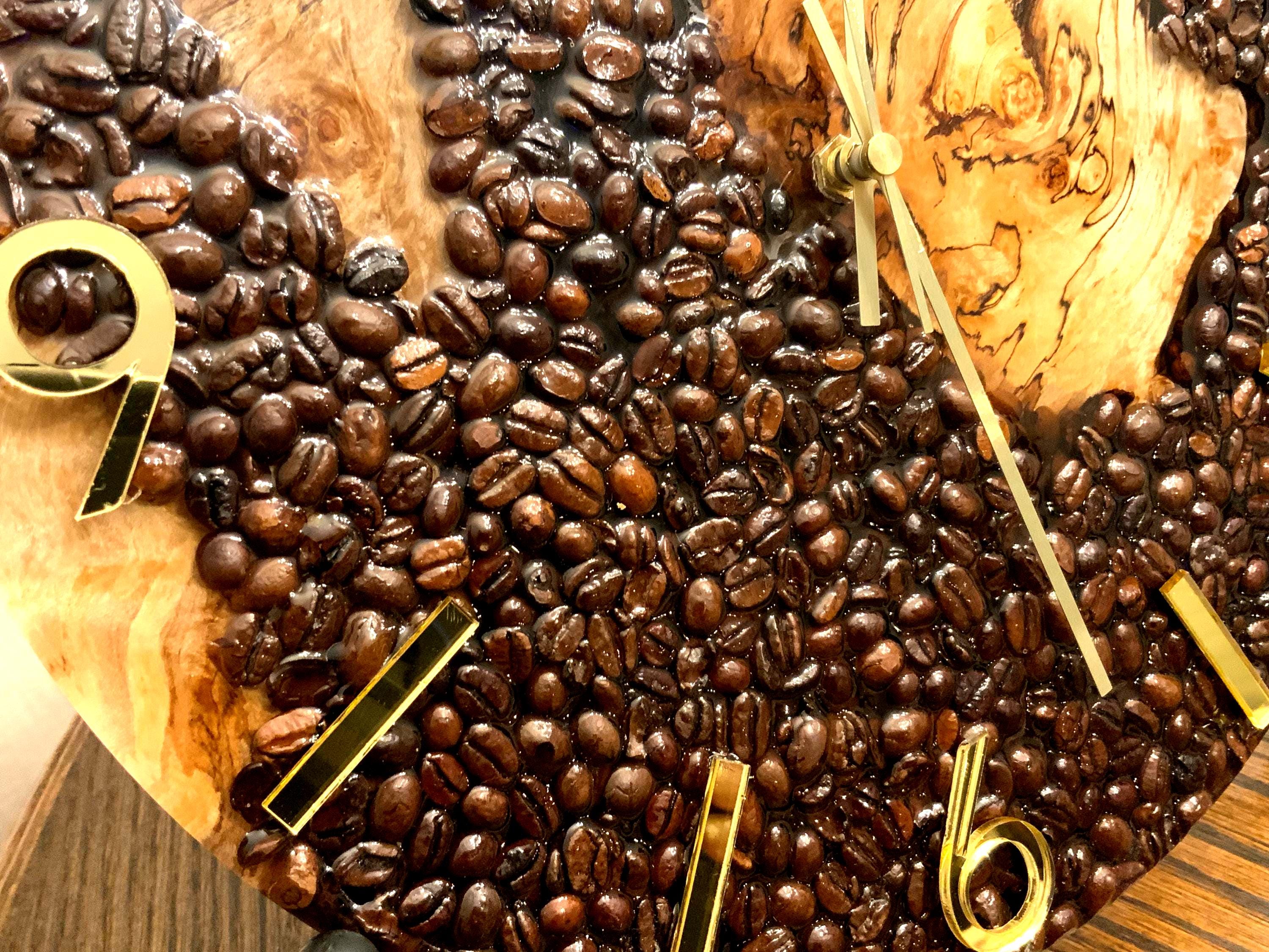 Coffee Bean Clock