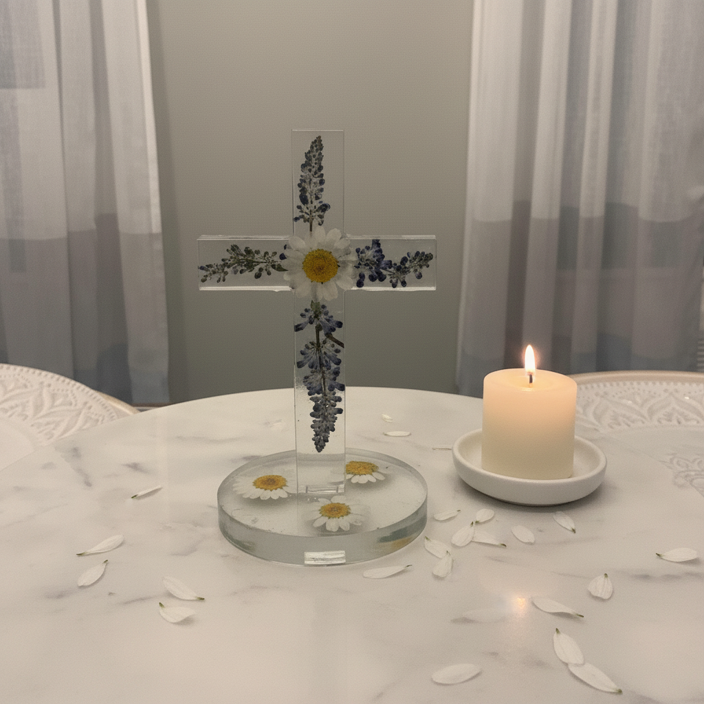 Daisy Candle