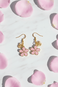 Daisy Charm Resin Earrings – Choose Color & Charm - The Glossy Gift Shop