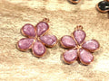 Daisy Resin Drop Earrings – Handmade Floral Dangles - The Glossy Gift Shop