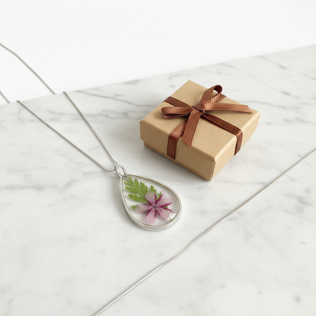 Dianthus – Silver – Gift Box Marble