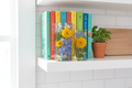 Floral Bookends - Kitchen with Cookbooks