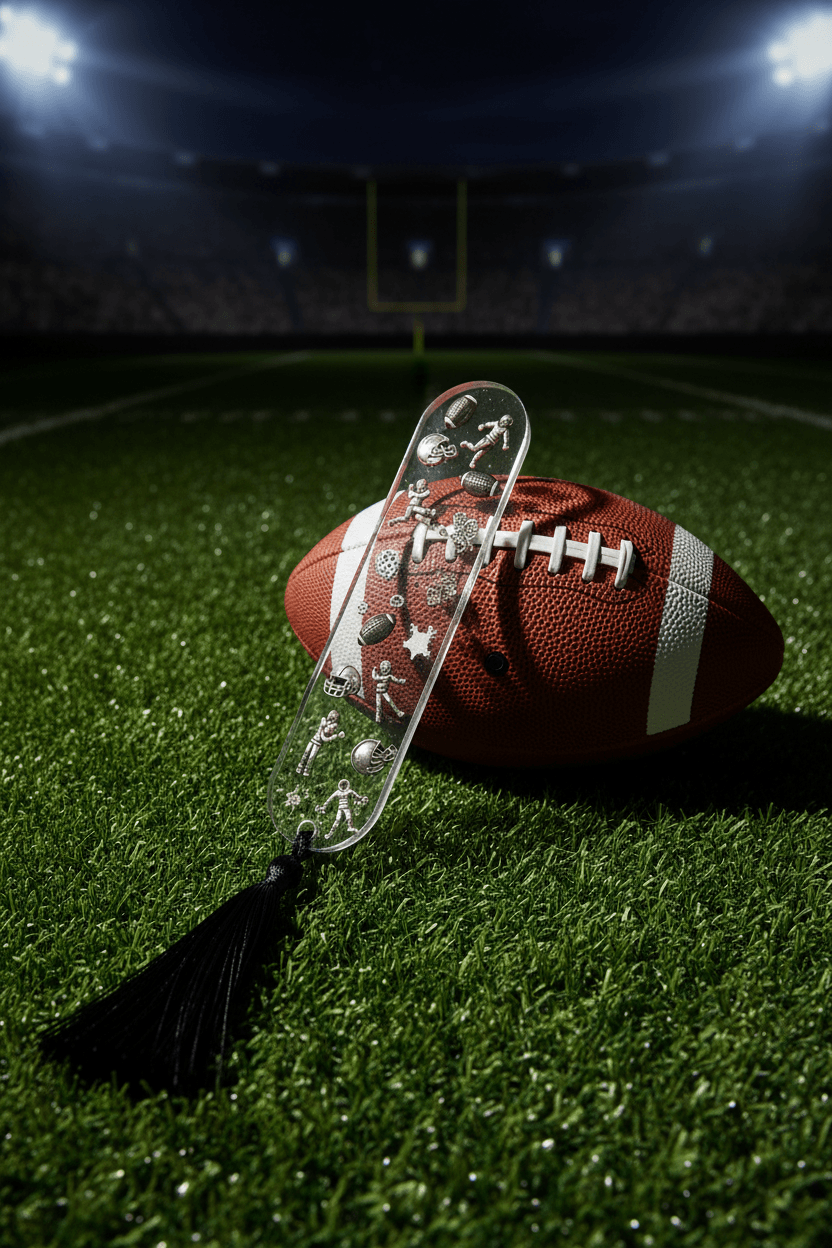 Football field scene