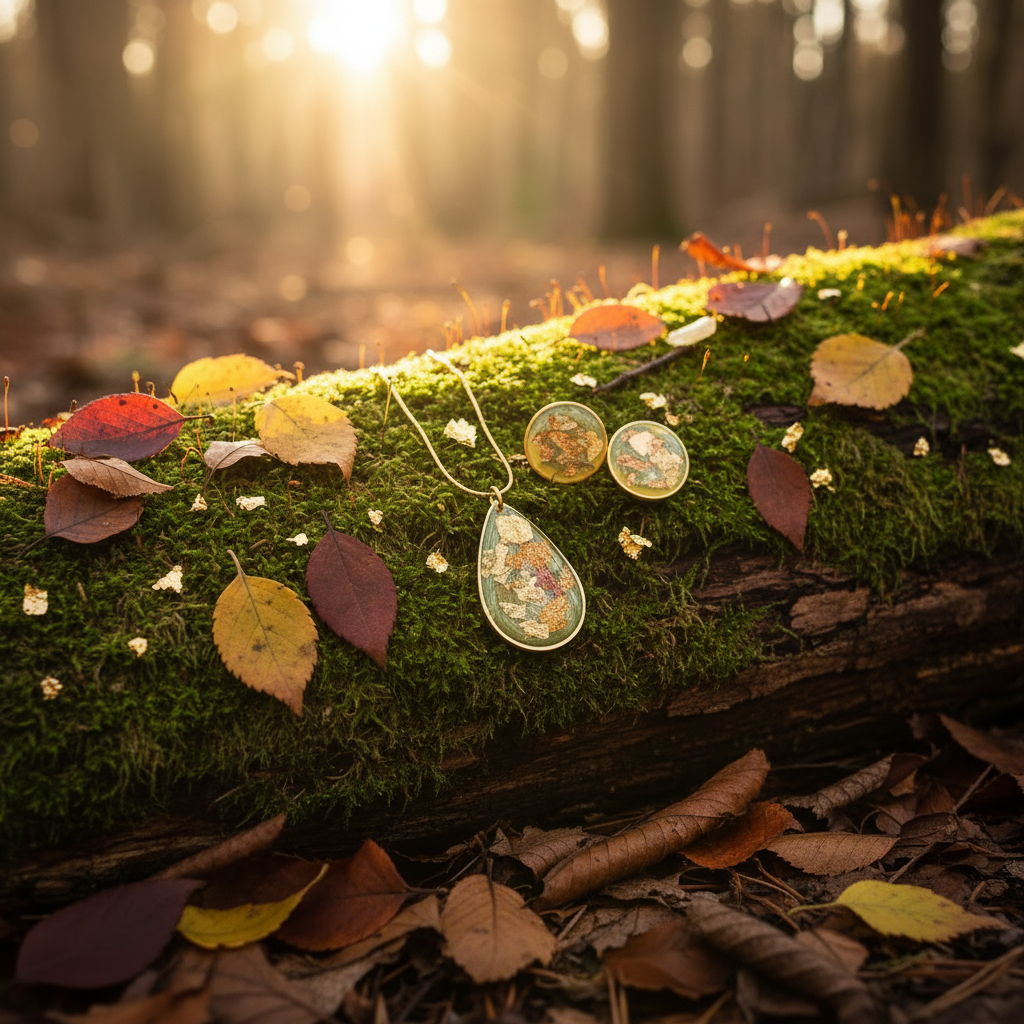Forest nature scene