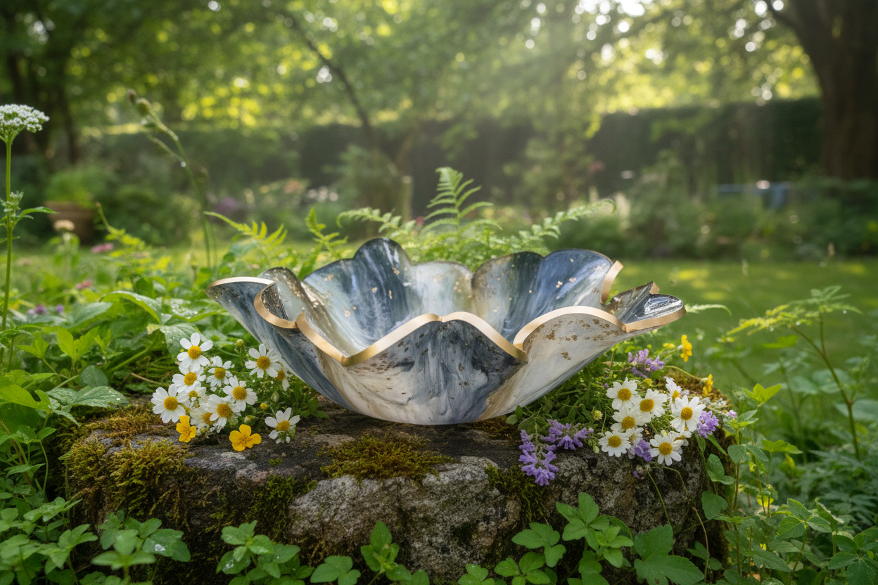 Garden Stone Scene