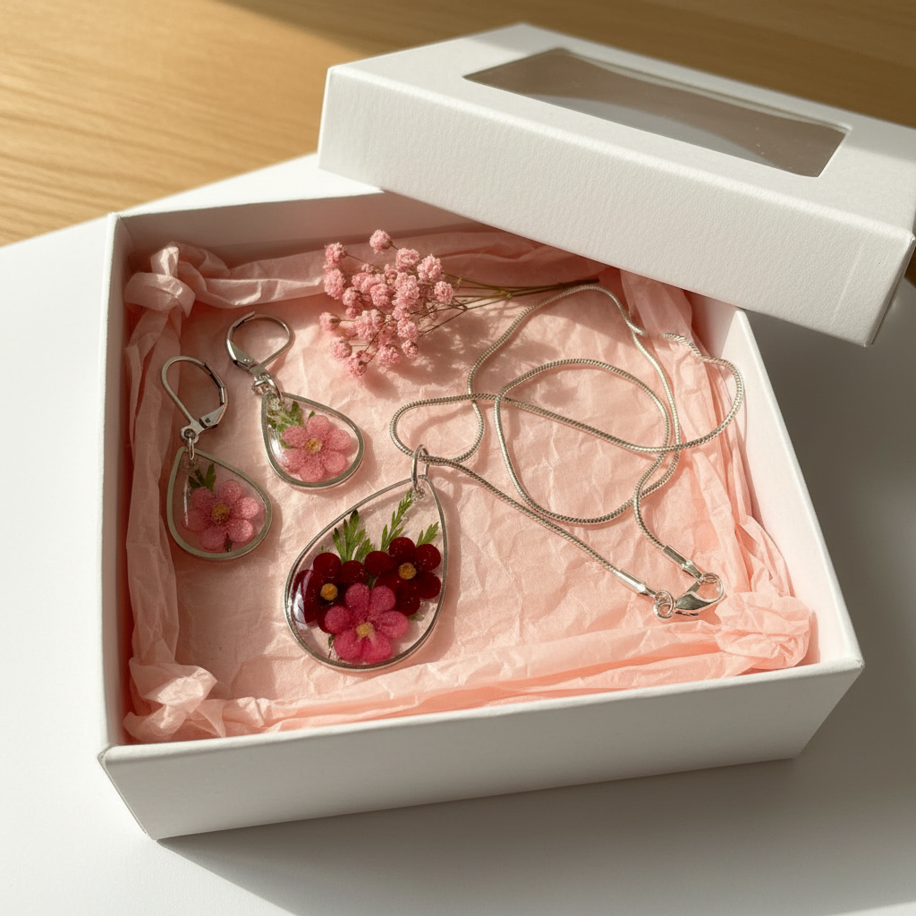 Gift box scene