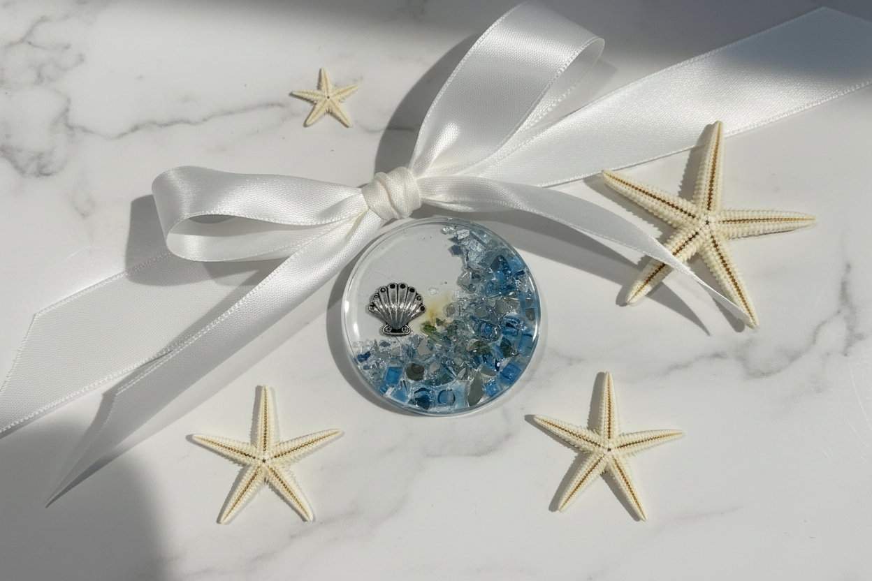 Gift flat lay