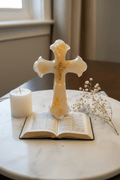 Gold Swirl Cross
