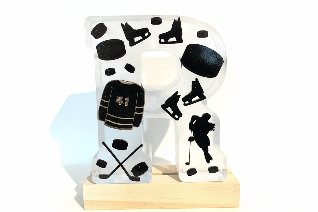 Ice Hockey Lighted Letter - No Light