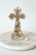 Large Lighted Resin Cross – Personalized Faith Decor - The Glossy Gift Shop