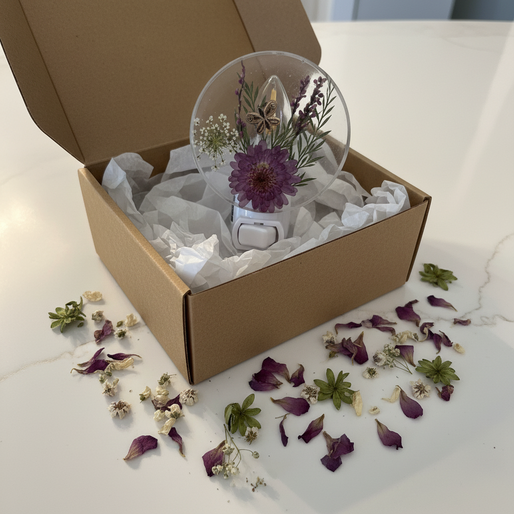 LED Resin Night Light - Gift Box