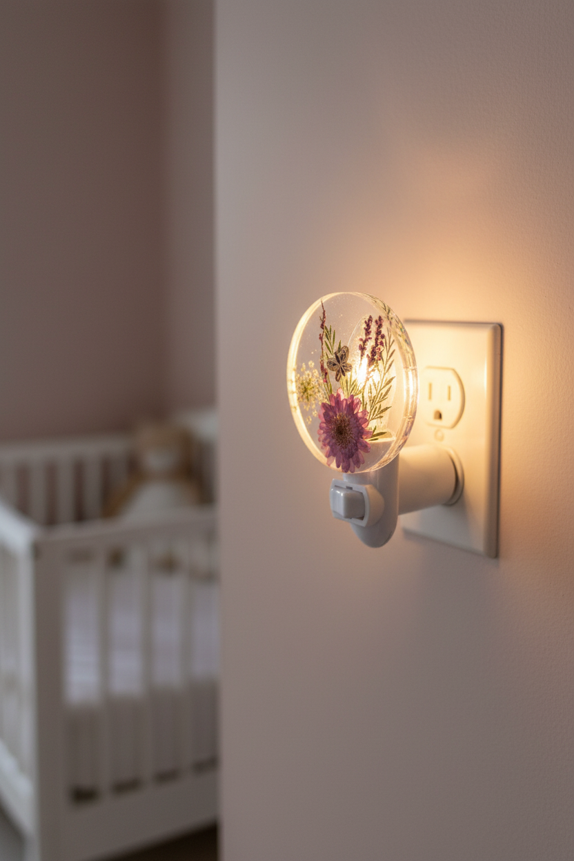 LED Resin Night Light - Nursery