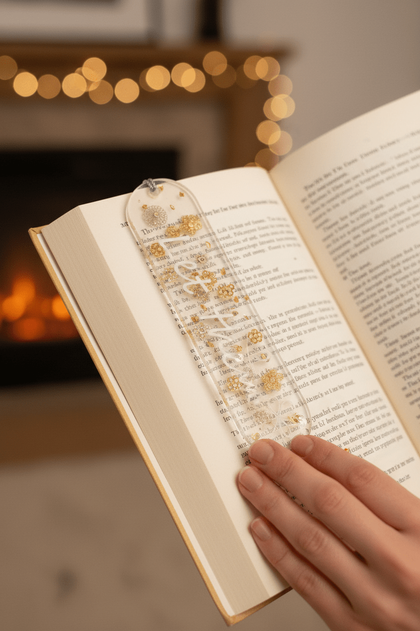 “Let Them” Resin Bookmark – Handmade Inspirational Gift - The Glossy Gift Shop