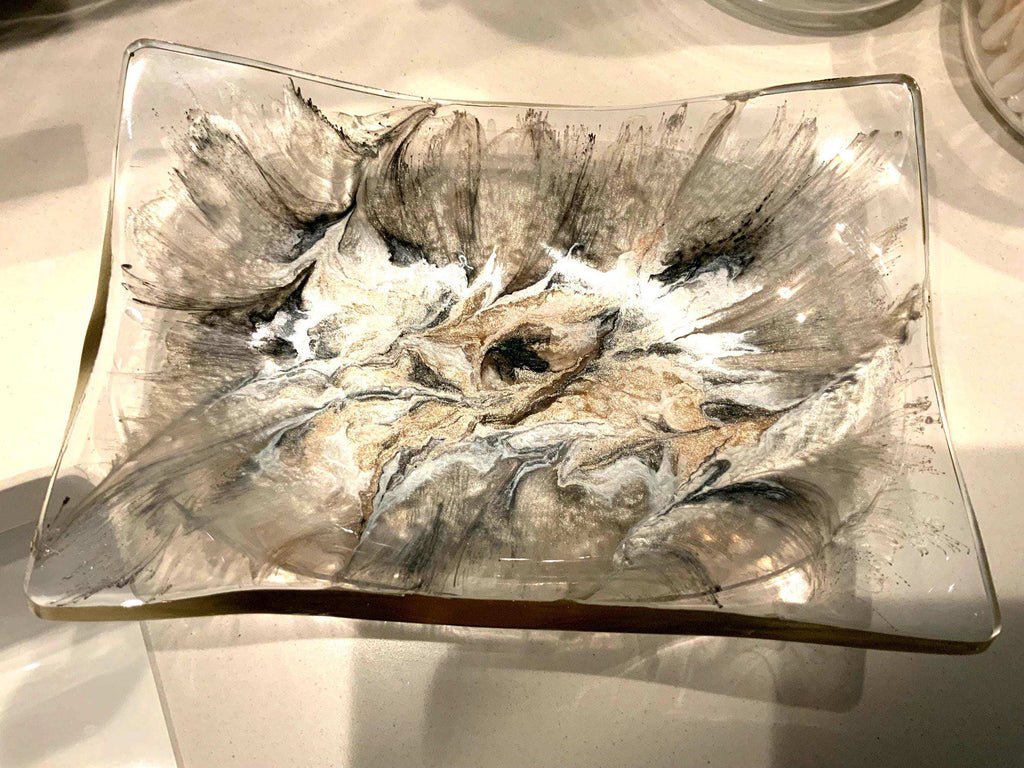 Modern Swirl Resin Multi-Use Dish – Soap, Jewelry & Decor - The Glossy Gift Shop