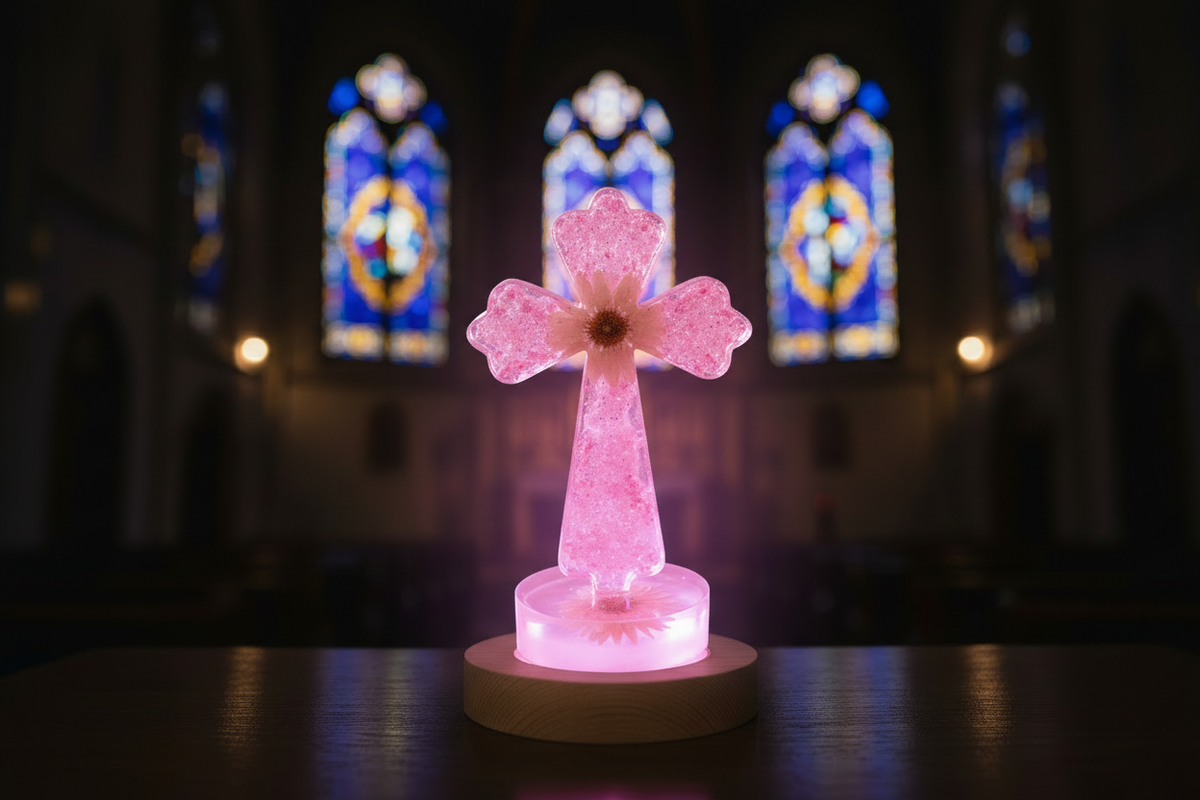Pink Bliss - Church Stained Glass