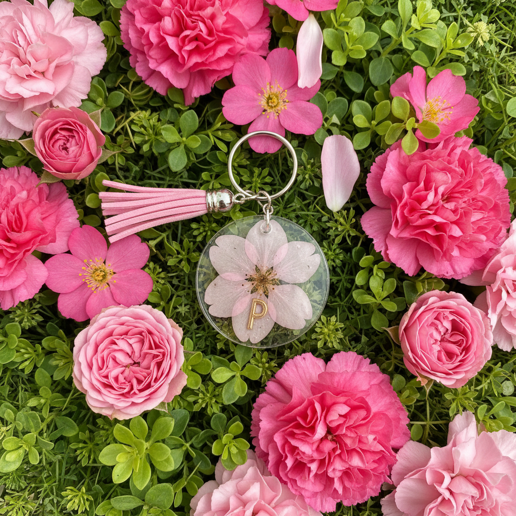Pink Blossom – Flatlay
