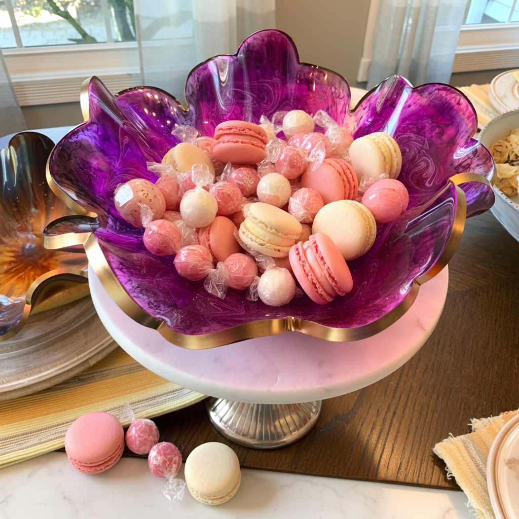 Pretty in Pink Bowl as Candy Dish