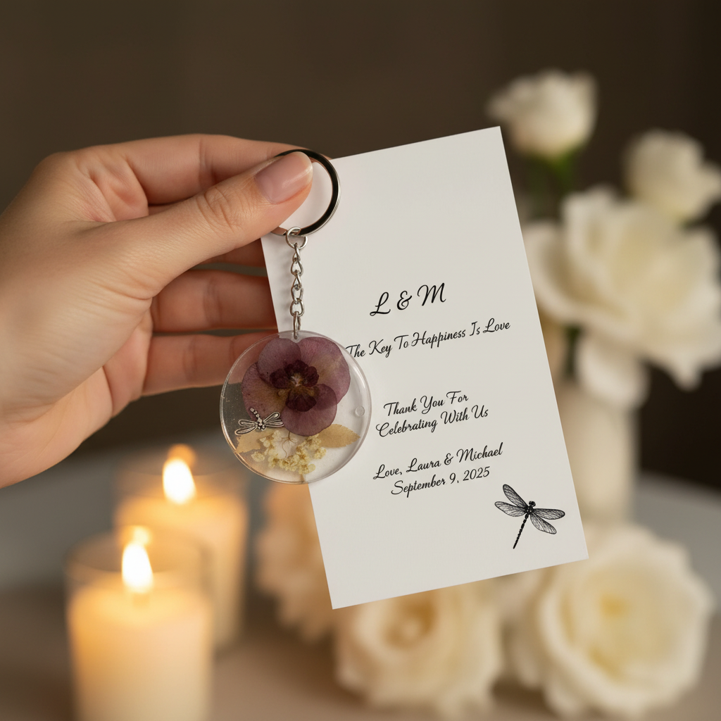 Purple Dragonfly - Guest Holding