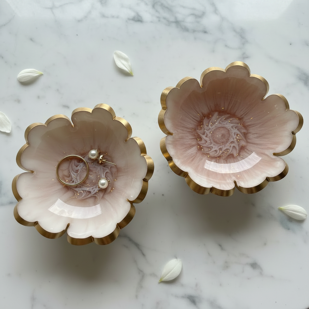 Red Soft Ring Dish