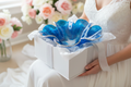 RESIN Blue Galaxy Bowl - Bridal Shower Gift