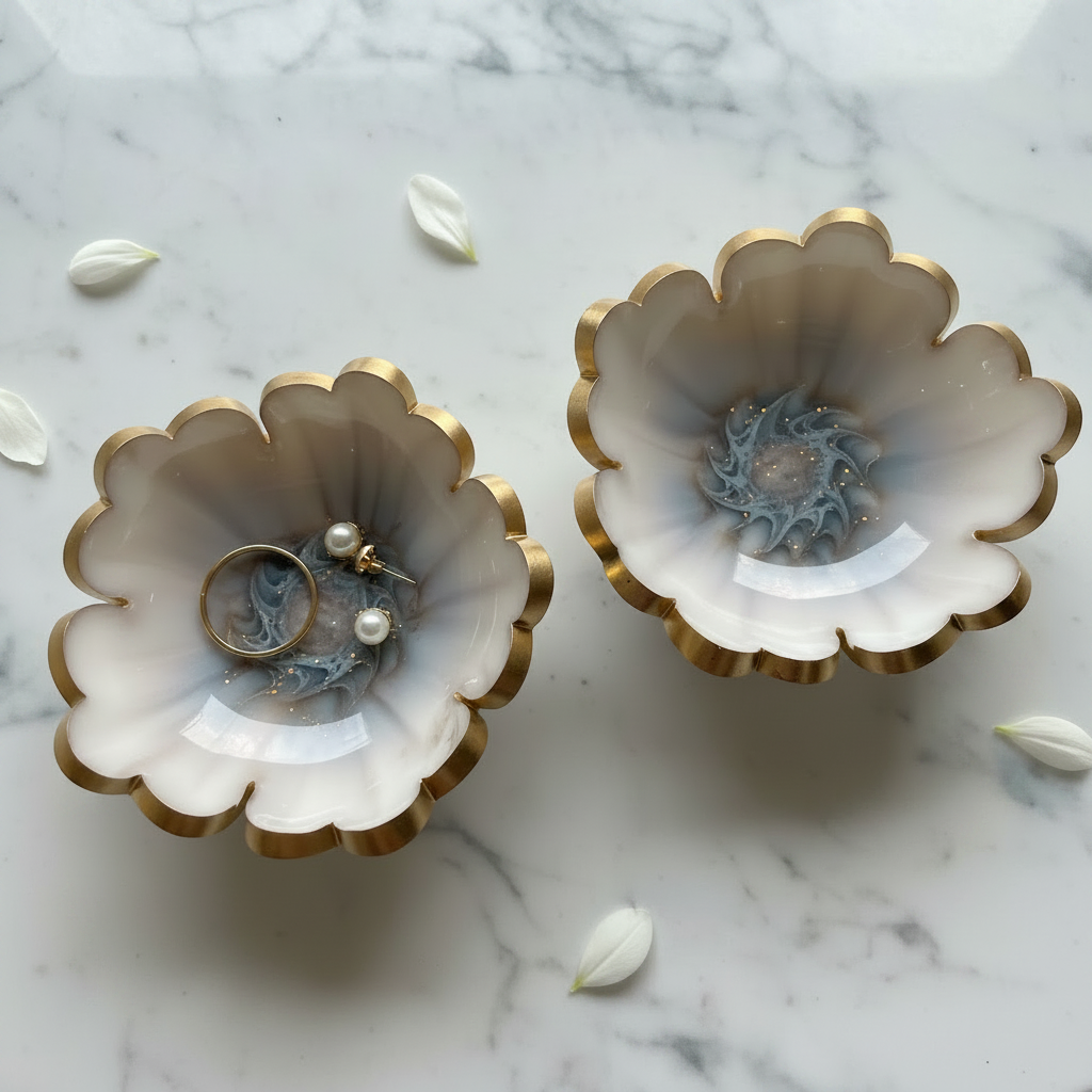 Silver Soft Ring Dish