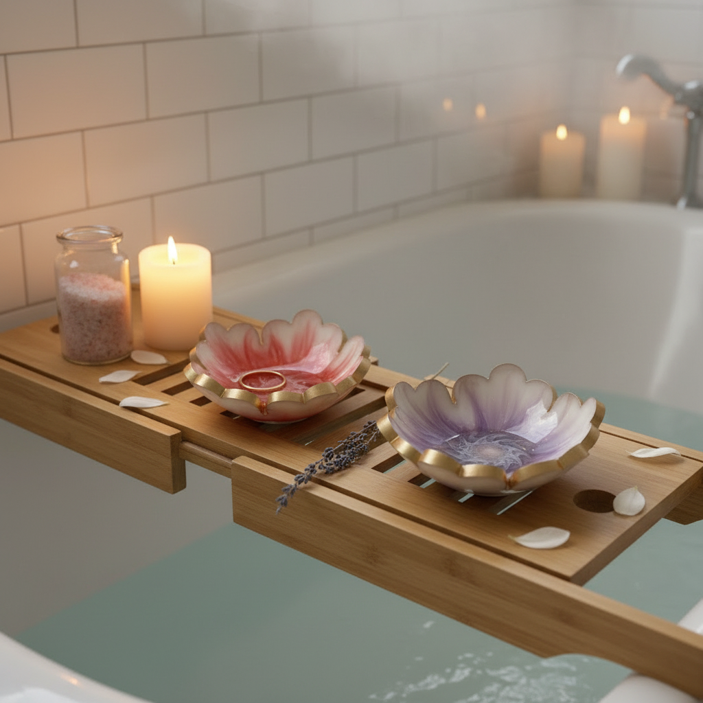 Spa Bathtub Scene