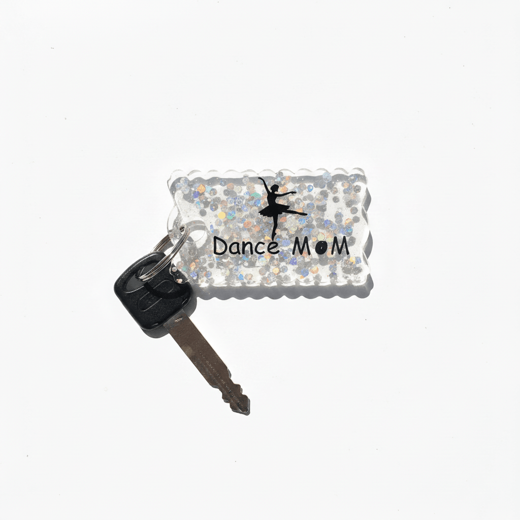 Sports Mom Resin Keychain – Choose Your Sport - The Glossy Gift Shop