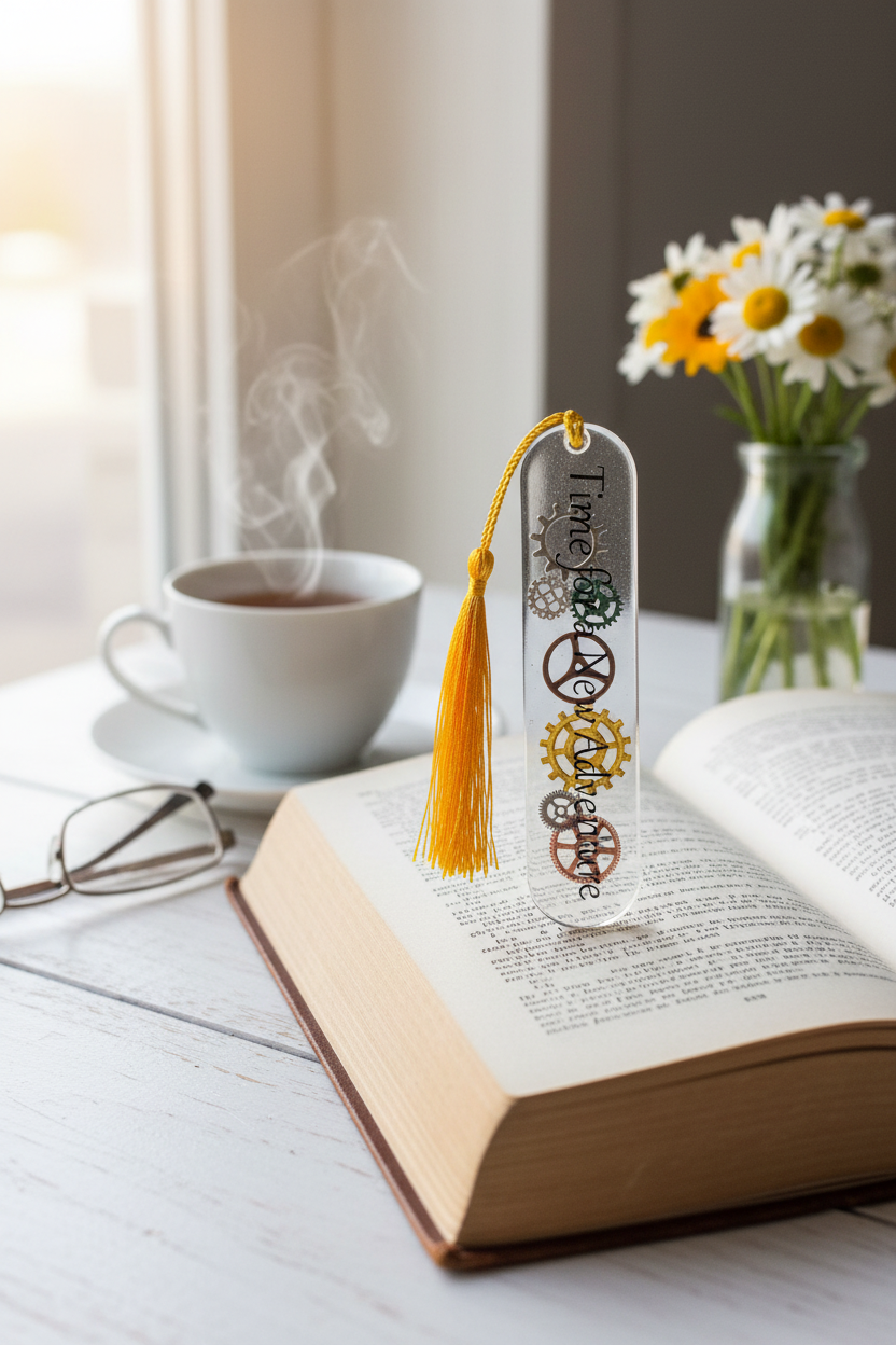 Time for a New Adventure Bookmark – Lifestyle