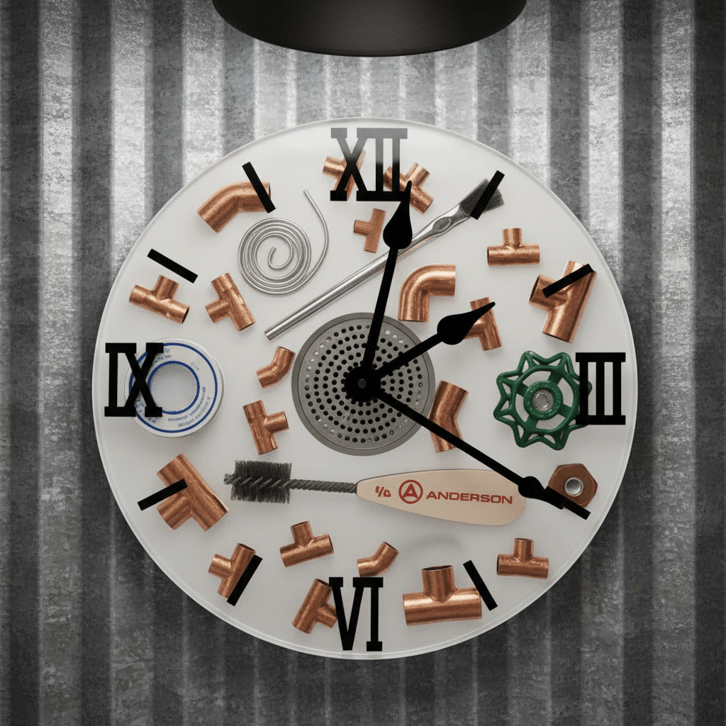 Tradesman Resin Wall Clock – Handmade Trade Gift - The Glossy Gift Shop