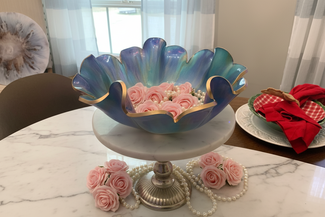 Violet Purple Candy Bowl - Bridal