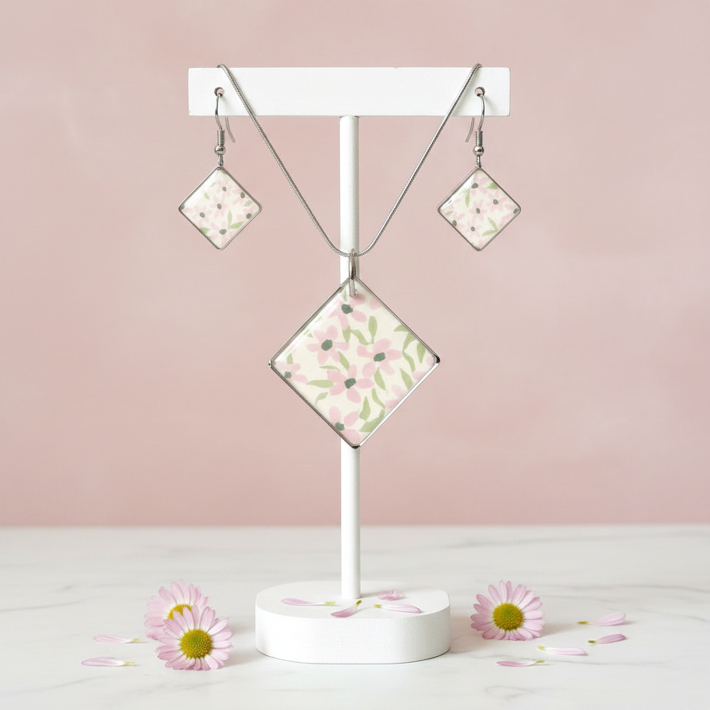 White display stand