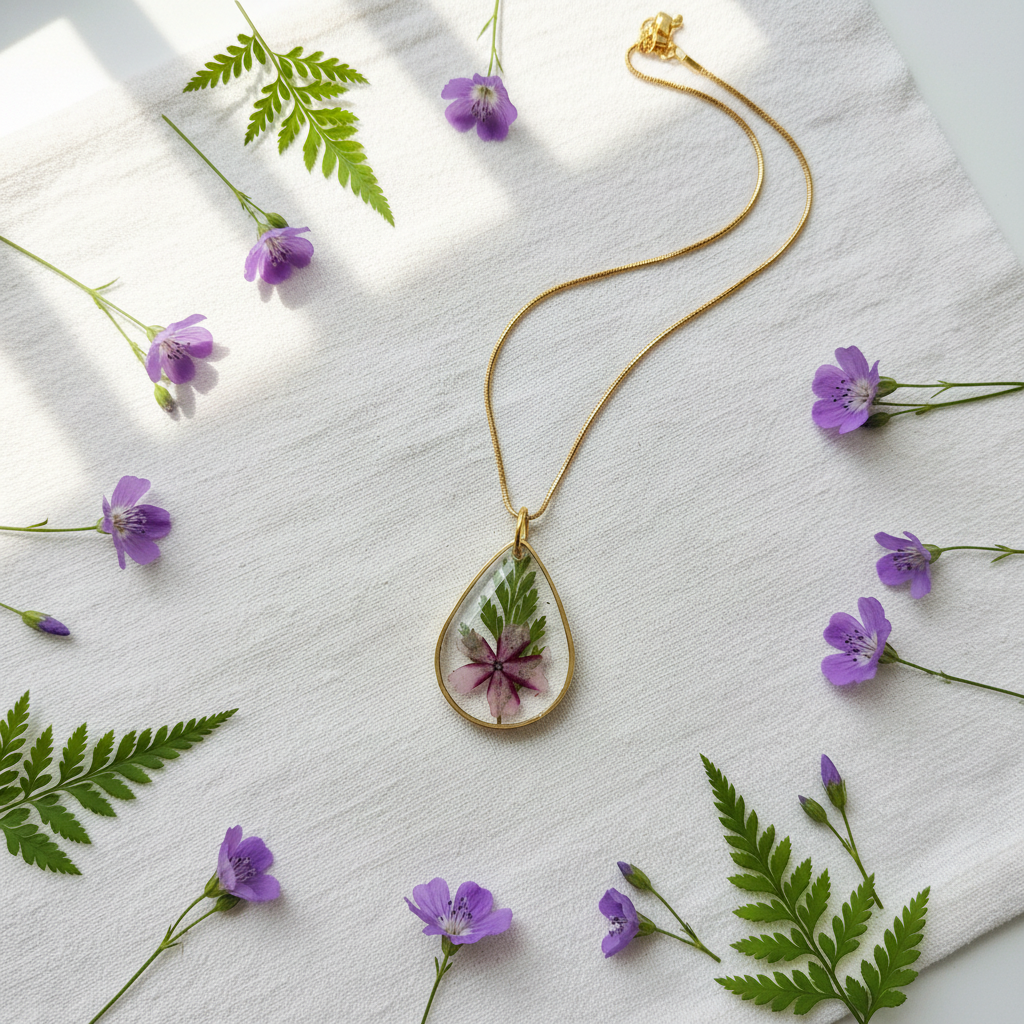 White linen flat lay